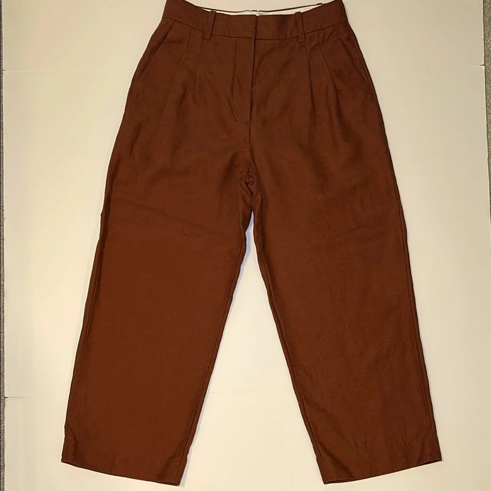 Aritzia Orange/Copper/Rust Effortless Pant - Picture 1 of 8